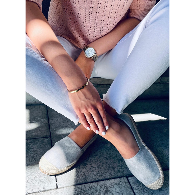 Sotera Gris ženske espadrile siva 2