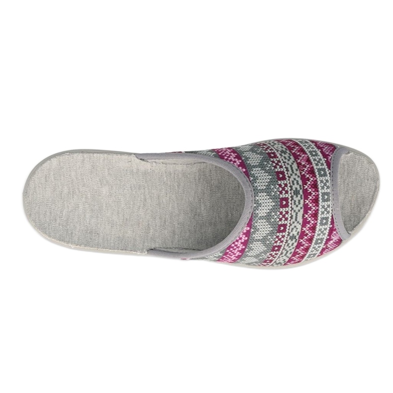 Befado ženske cipele pu 254D133 ružičasta siva 3