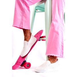 FK2 Ženske bijele Viviana slip on cipele bijela 1