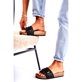 Ženske klasične papuče Inblu NM000025 crne crna 4