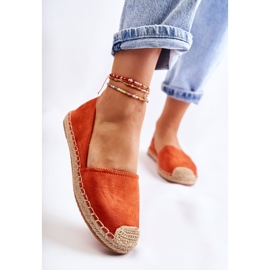 PG1 Klasične ženske narančaste antilop espadrile Clarice narančasta 1