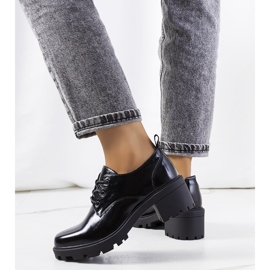 Crne Vance cipele na visoku petu crno 1