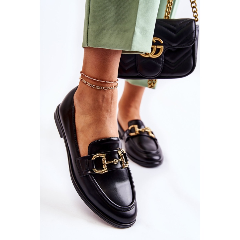 WS1 Coriso ženske crne mokasine crno 2