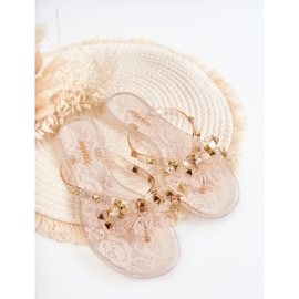 WJ1 Gole ženske gumene japanke Monise bež 1