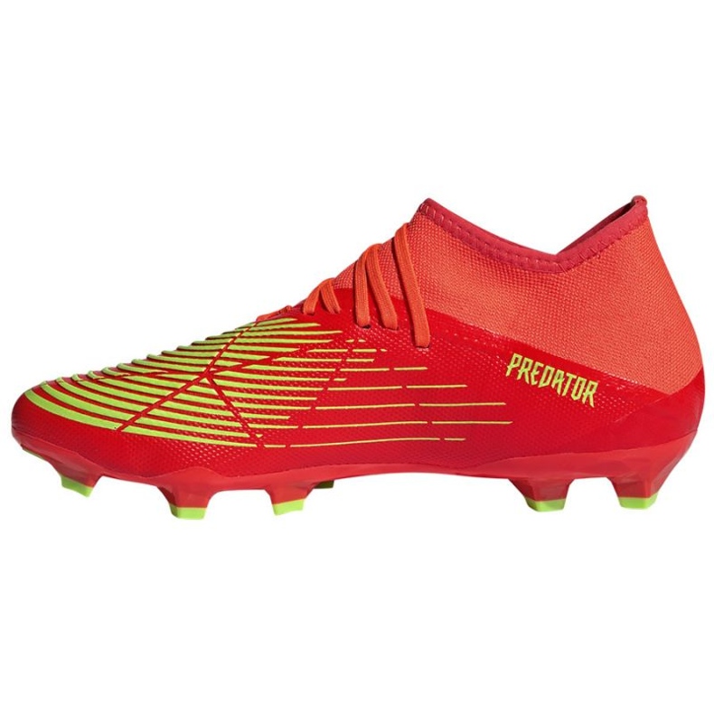 Adidas Predator Edge.3 Fg M GW1005 cipele crvena narančaste i crvene 1