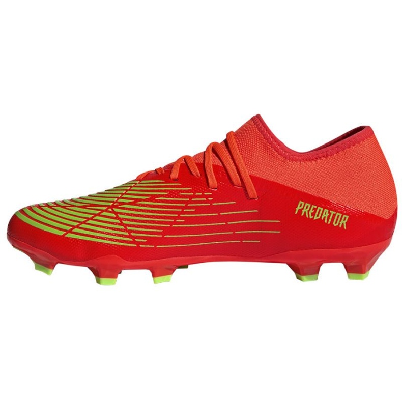 Tenisice adidas Predator Edge. 3 L Fg M GW0994 crvena naranče i crvene 1