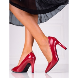 SHELOVET Cipele s visokom petom crvena 1