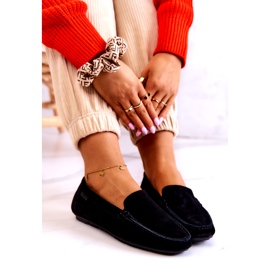 Ženske antilop mokasinke Big Star JJ274654 crne crna 4