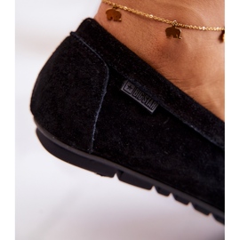 Ženske antilop mokasinke Big Star JJ274654 crne crno 5