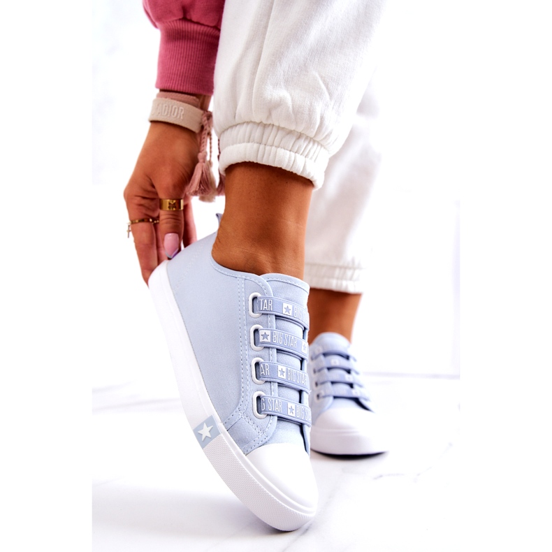 Ženske tenisice Big Star HH274095 Plave plava 4