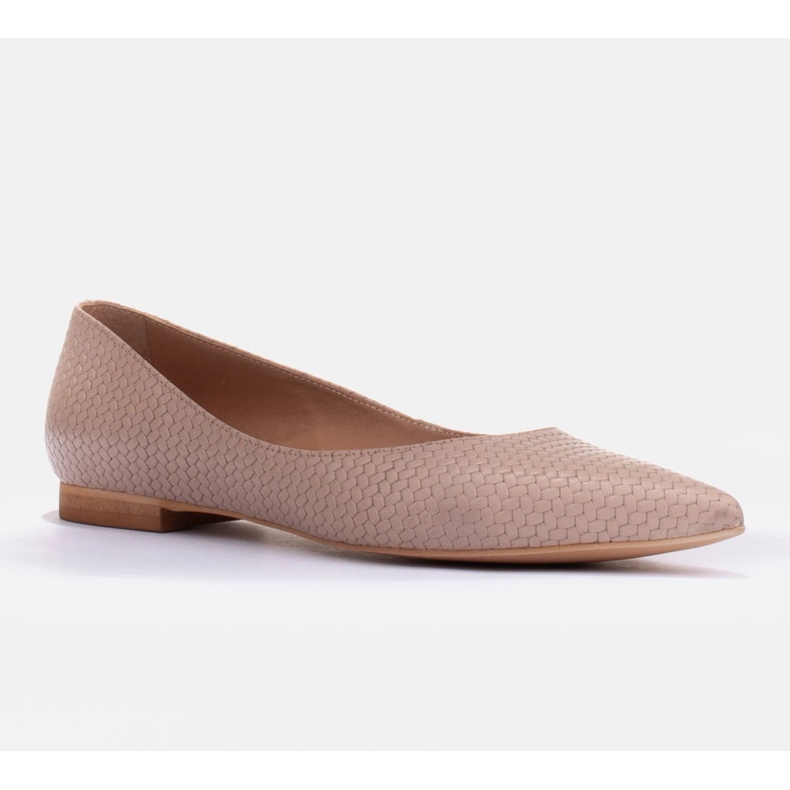 Marco Shoes Suptilne balerine bež 1