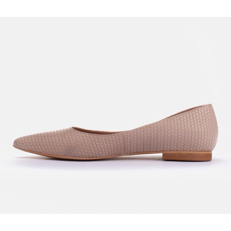 Marco Shoes Suptilne balerine bež 2