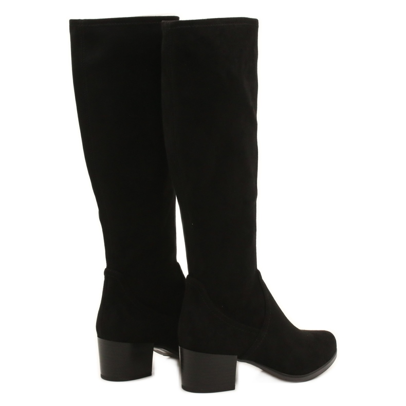 Caprice Ženske rastezljive čizme 25506-41 044 crne crno 3