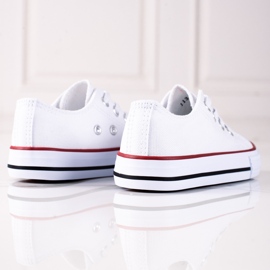 Bijele Vico dječje tenisice na gumice bijela 1