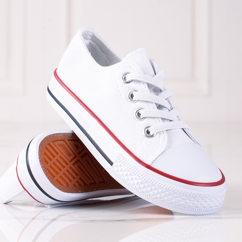 Bijele Vico dječje tenisice na gumice bijela 2