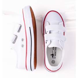 Dječje tenisice na čičak Vico bijele bijela 1