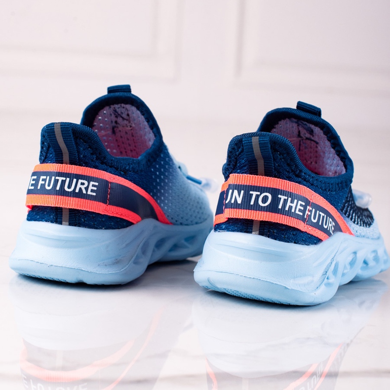 Dječja sportska obuća Vico, dvobojni materijal plava 2