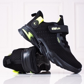 Sportske tenisice za dječake Vico crne crno 1