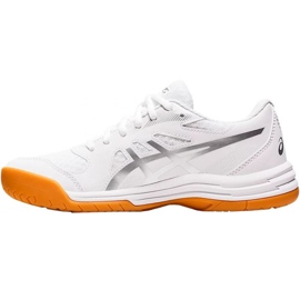 Asics Upcourt 5 tenisice za odbojku 1072A088 101 bijela 1