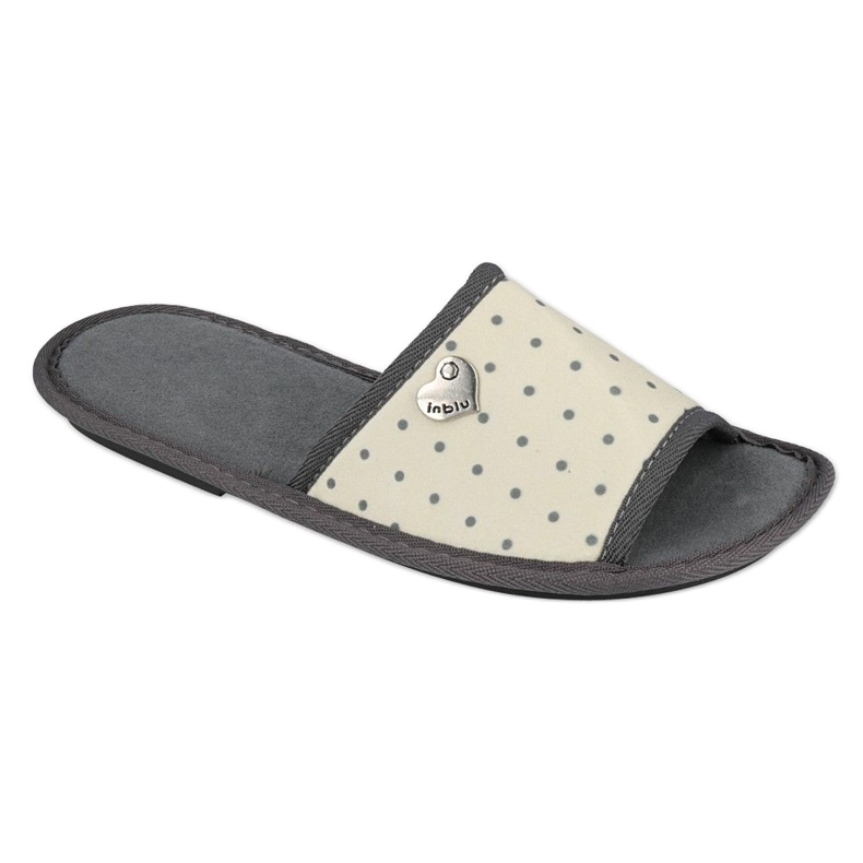 Inblu ženske cipele 155D104 bež siva 3