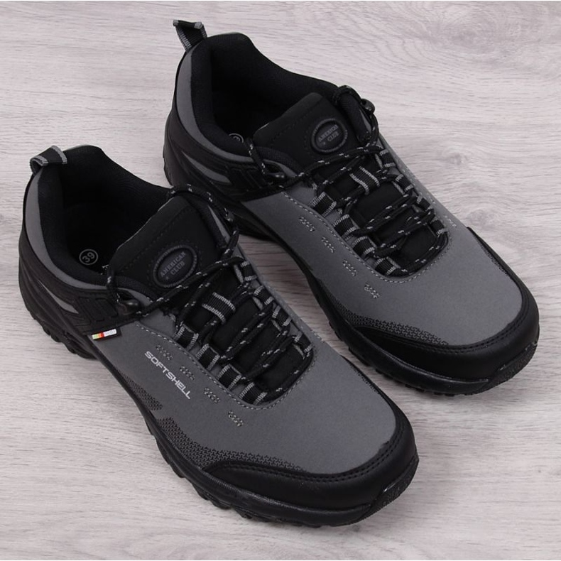 Trekking cipele American Club W AM901B sive siva 2