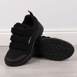 American Club W AM838A Cipele za planinarenje crno-crvene 1