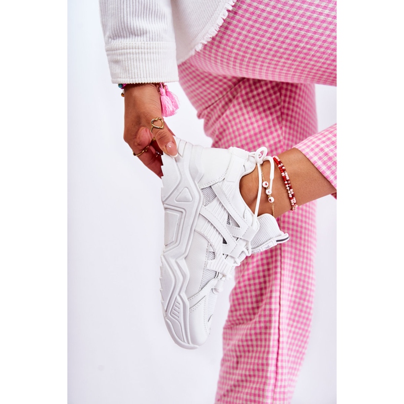 PE1 Ženska sportska obuća Tenisice White Daren bijela 2