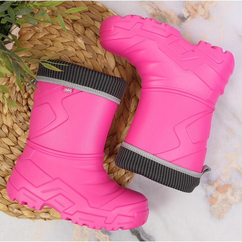 Ružičaste Befado kaljače za djevojčice s grijačem koji se može skinuti ružičasta 2