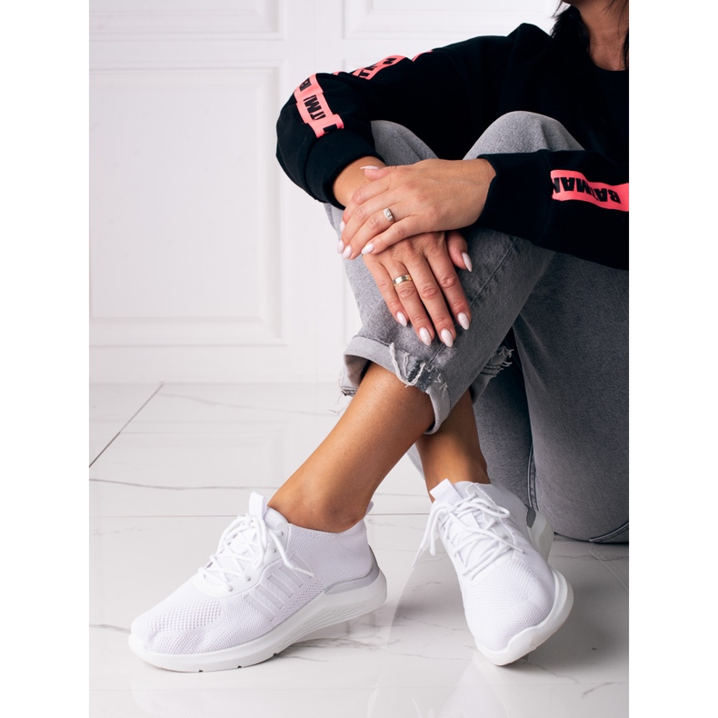 Shelovet ženske sportske cipele bijele boje bijela 1