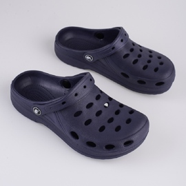 Papuče za dječake Shelovet mornarsko plave svijetle plava 1