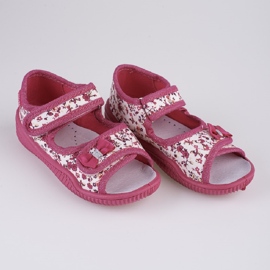 Papuče za djevojčice Viggami Hania cvijeće ružičasta 1