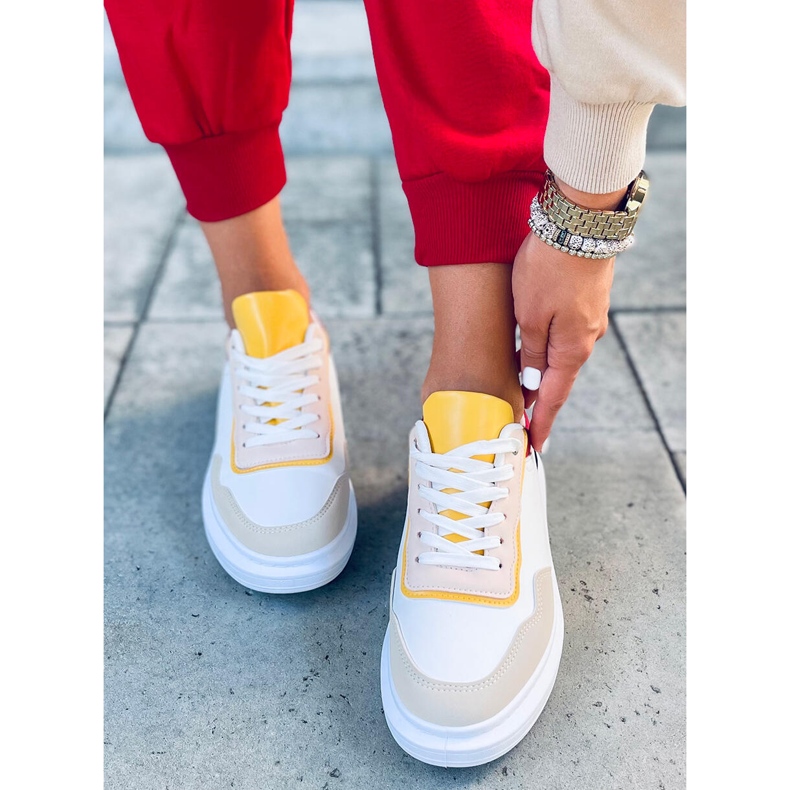 Dory Burgundy ženske sportske cipele bijela 1