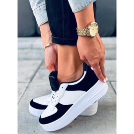 BM Zetto Black ženske sportske cipele bijela crno 1