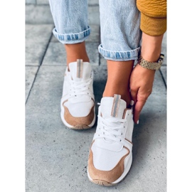 Montse kaki tenisice bijela 1