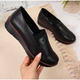 Udobne kožne ženske cipele crne Filippo crna 2