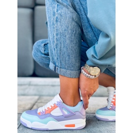 Inika Multi Purple tenisice bijela ljubičasta narančasta višebojan zelena 1