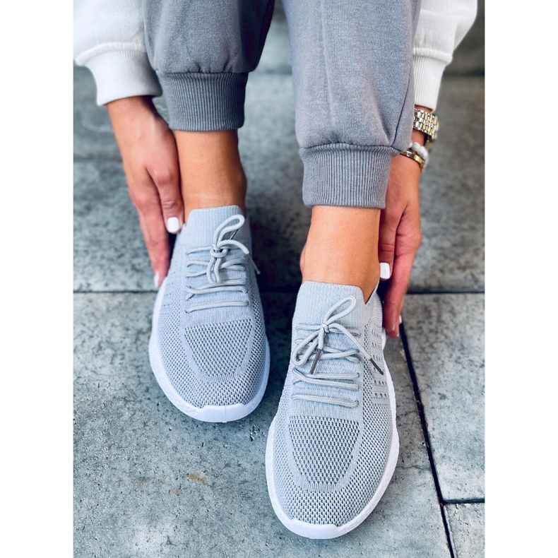 Yetto Gray čarape višebojan siva 1