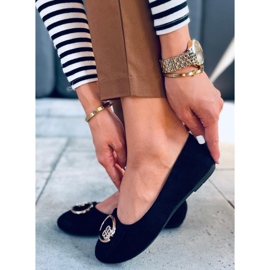 BM Gauri Crne ženske balerine crno 1