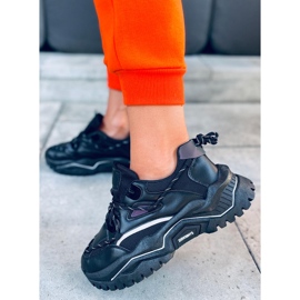 Berta Black tenisice crna 1