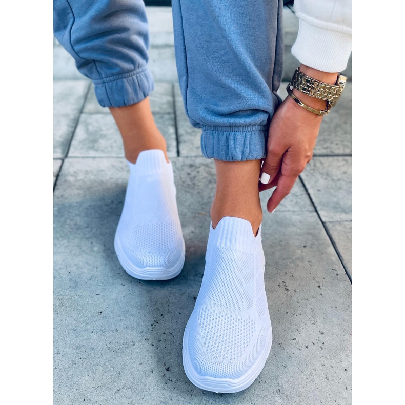 Vien White socks sportske cipele bijela 1