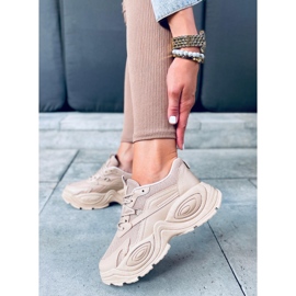 Janna kaki tenisice bež 1