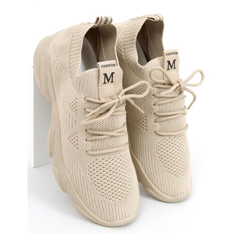 Fresto Khaki čarape bež kaki 2