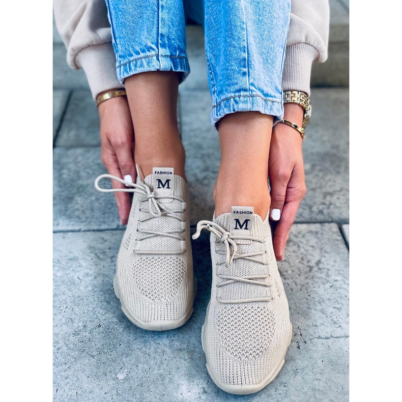 Fresto Khaki čarape bež kaki 1