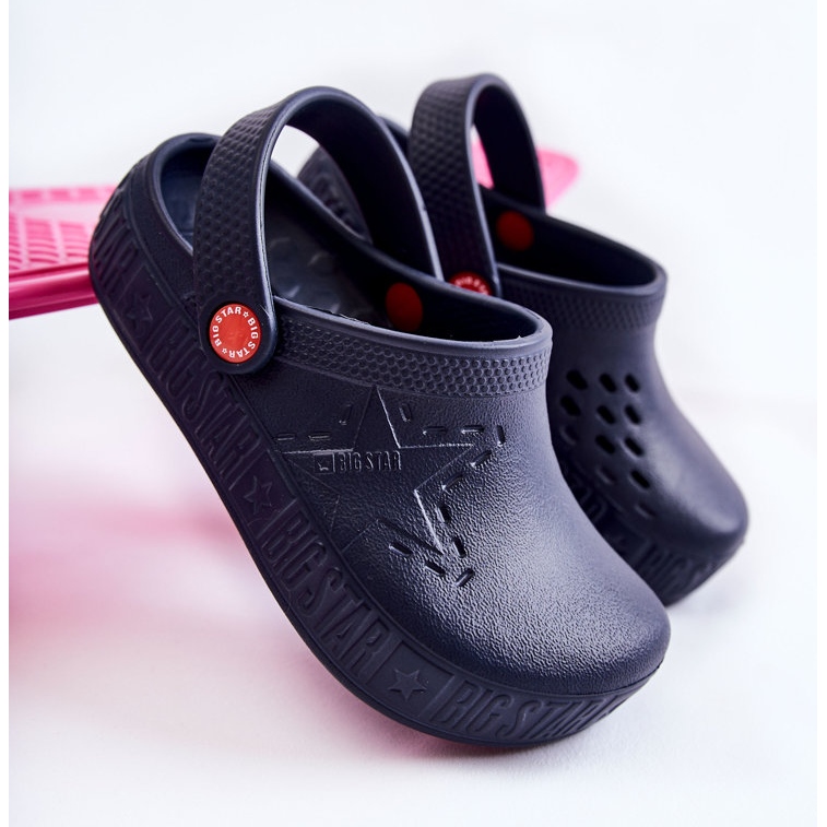 Dječje lagane papuče Kroks Big Star II375002 Mornarsko plave plava 1