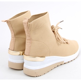 Katrin kaki tenisice s čarapama bež 2