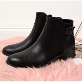 Ženske kožne čizme Dolce Pietro 0892 crno 2