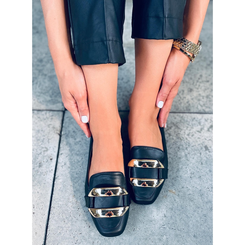 Hedd Black ženske mokasinke crno 1