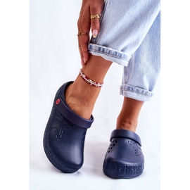 Lagane ženske papuče Kroks Big Star II275002 tamnoplave plava 1