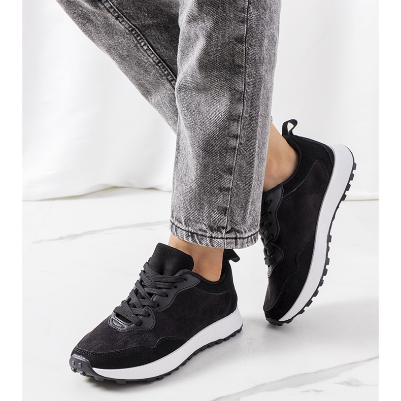 Crne ženske Buoro tenisice crna 1