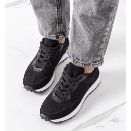 Crne ženske Buoro tenisice crna 2